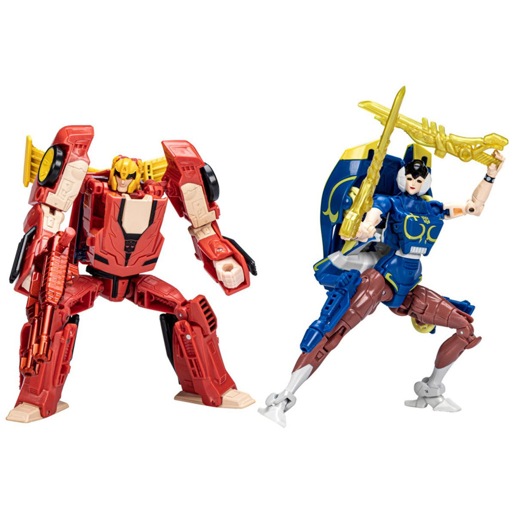 Hasbro 35th Anniversary Street Fighter II x deals Transformers Ken vs Chun-Li