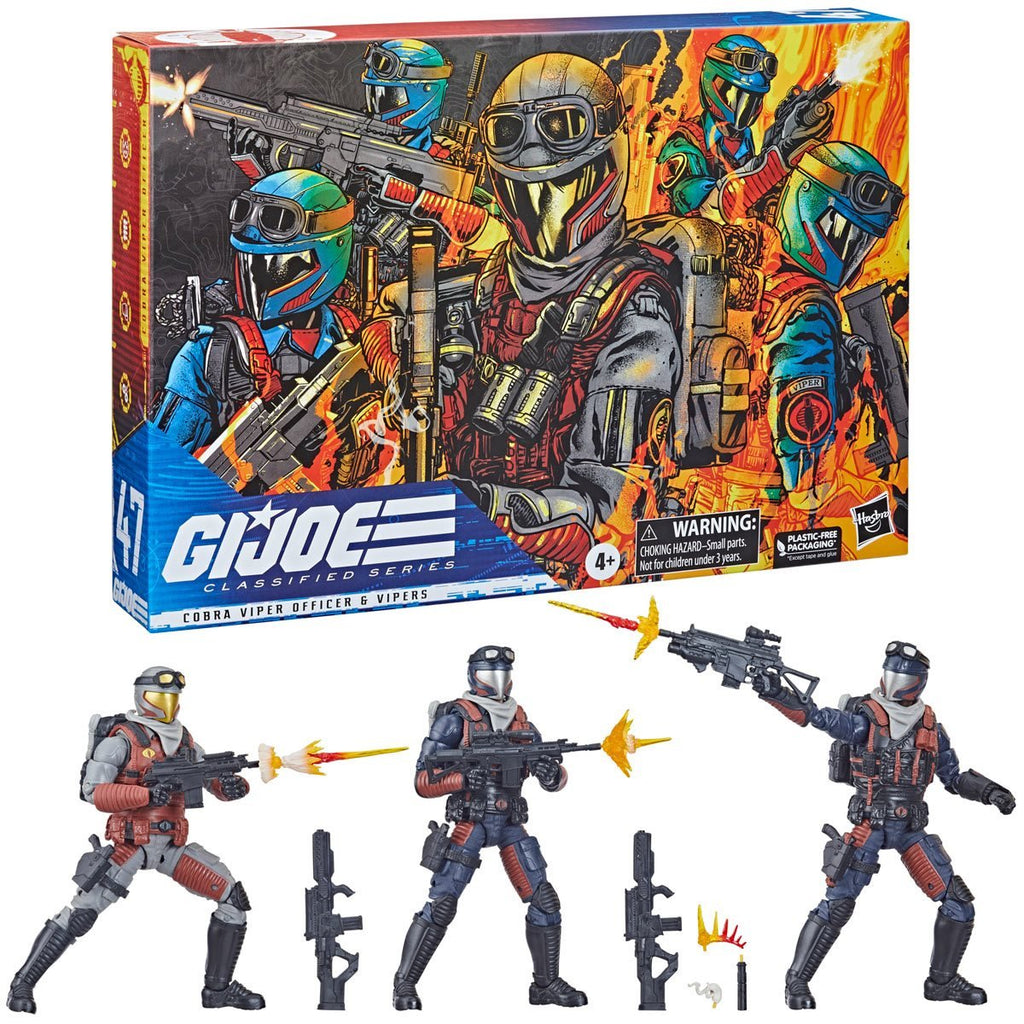 G.I. Joe Classified Series Vipers purchases and Officer Troop Builder Pack