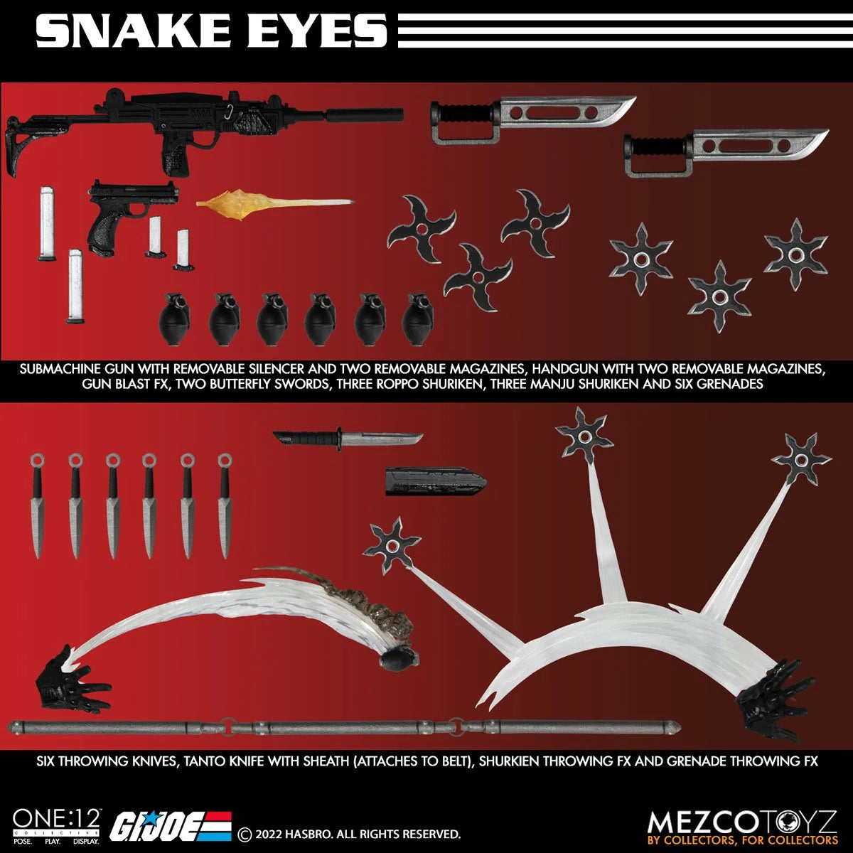 G.I. Joe: Snake Eyes One:12 Collective Deluxe Edition Hasbro