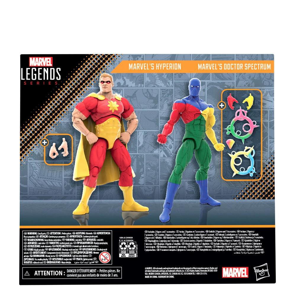 Marvel Legends Hyperion and Doctor Spectrum Squadron Supreme Marvel Legends Hyperion and Doctor Spectrum Squadron Supreme