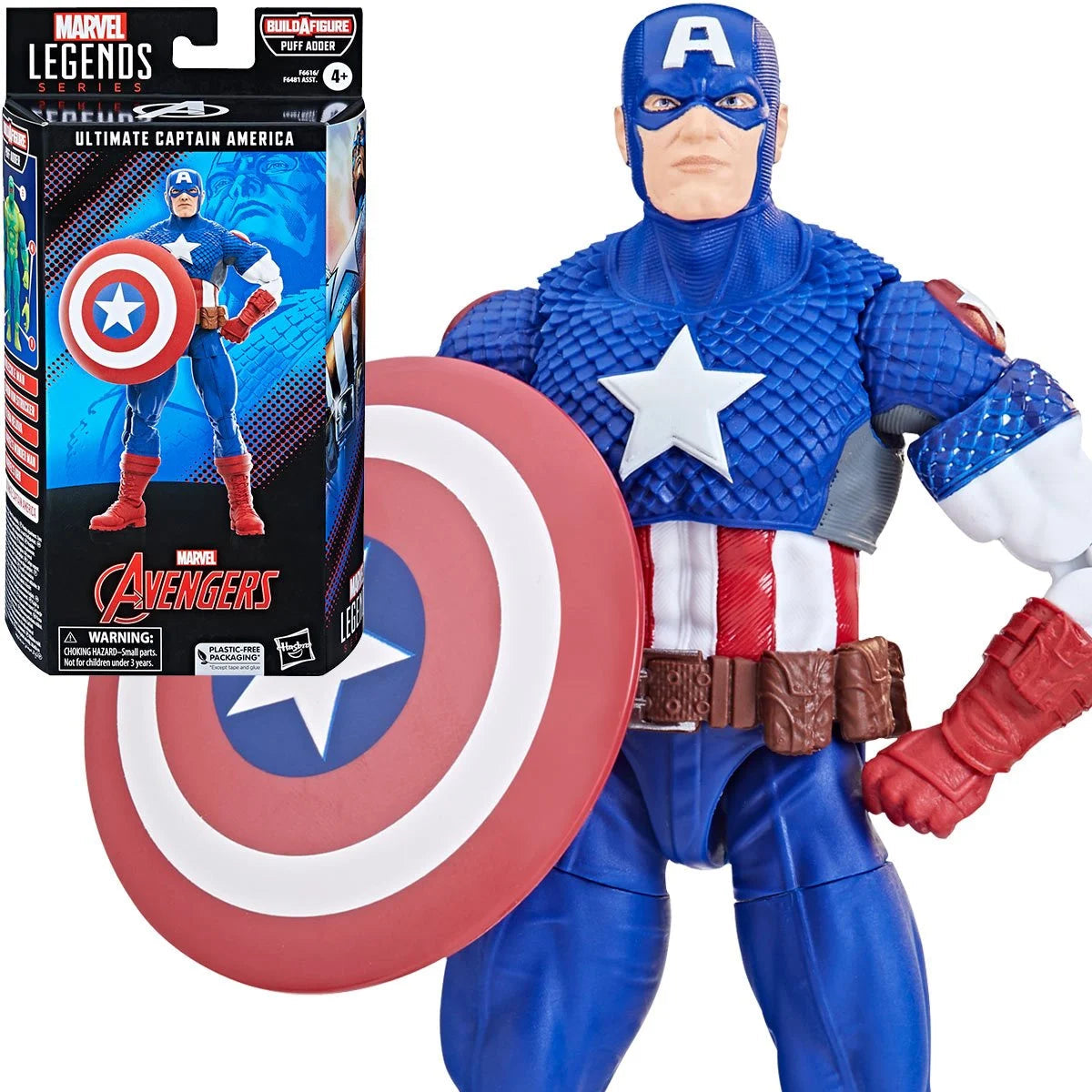 Marvel Legends Series: Ultimate Captain America Hasbro