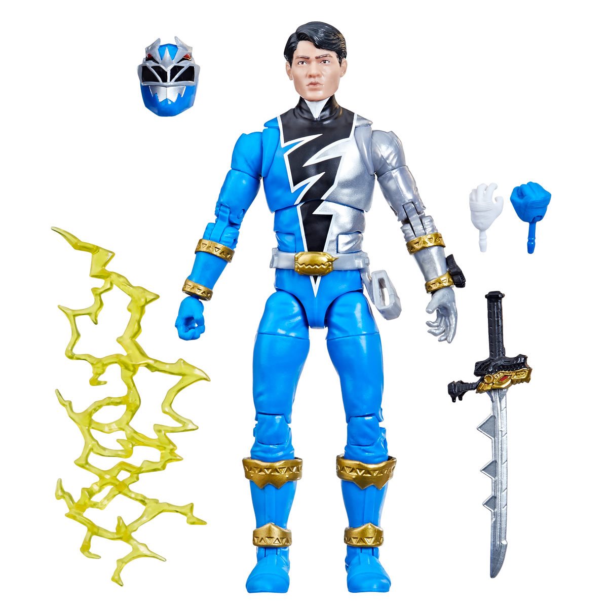Power Rangers Lightning Collection Dino Fury Blue Ranger Hasbro Toys