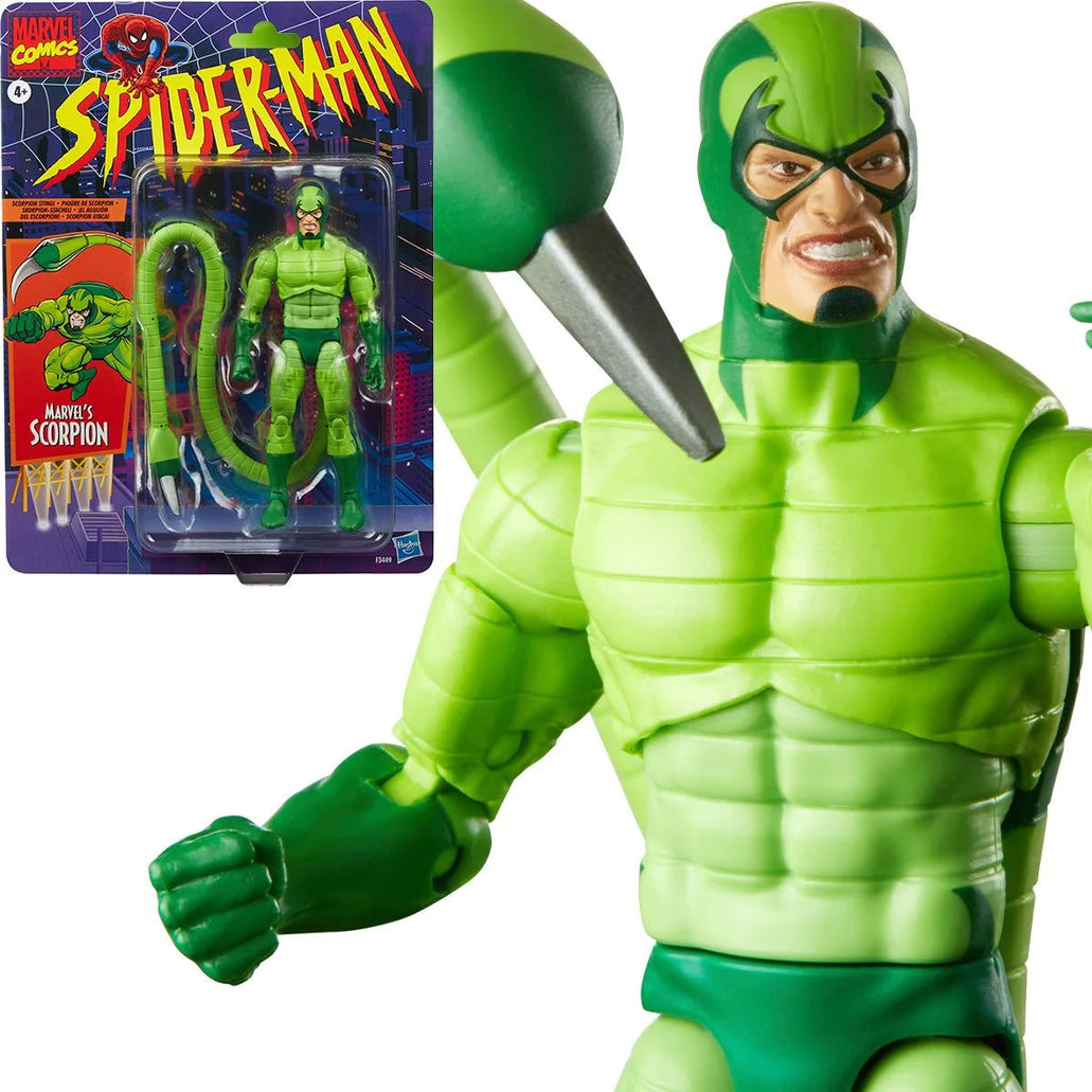 Spider-Man Retro Marvel Legends Scorpion — CrazyCollecting