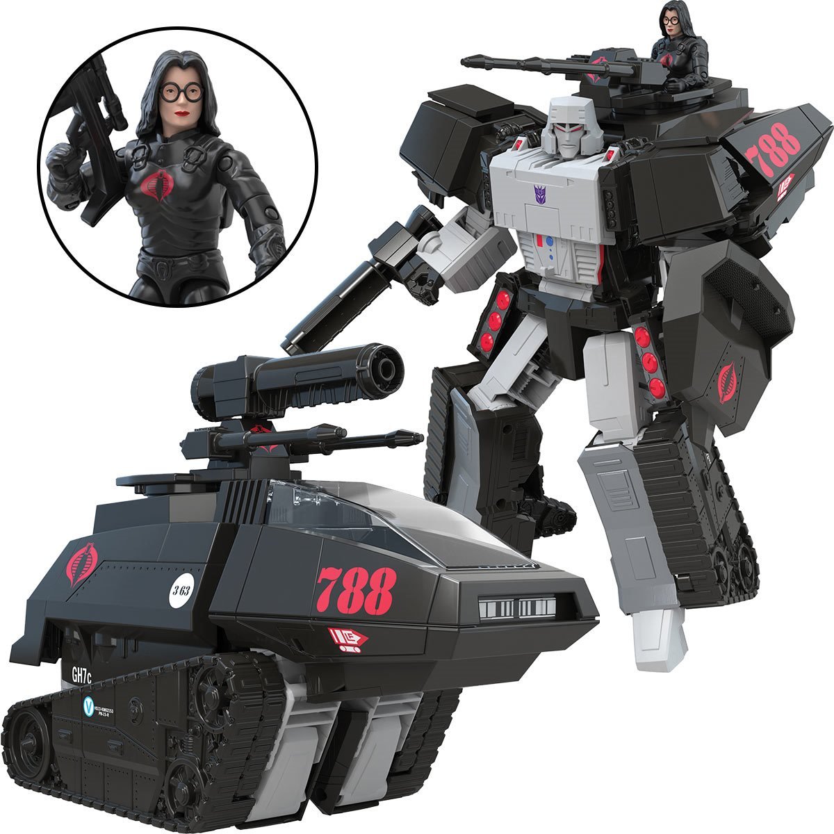 Transformers Collaborative G.I. Joe Mash-Up, Megatron H.I.S.S.